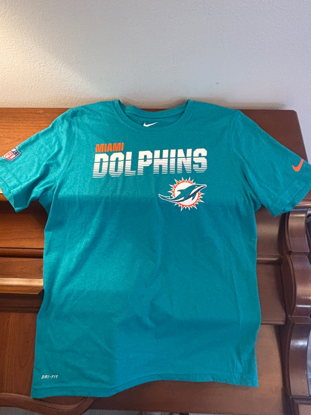 Nike Dri-Fit Miami Dolphins The Nike Tee Youth Large